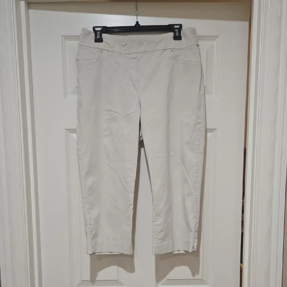 Westbound Women's Beige Capris - Picture 1 of 6